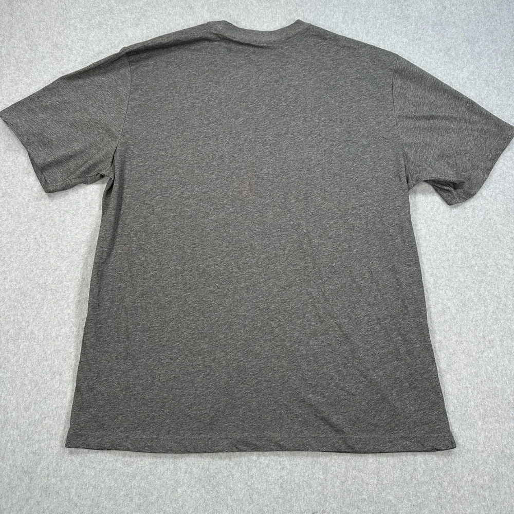 Nike Dri-FIT Shirt Mens 2XL Gray Athletic Training‎ Running Workout Tee